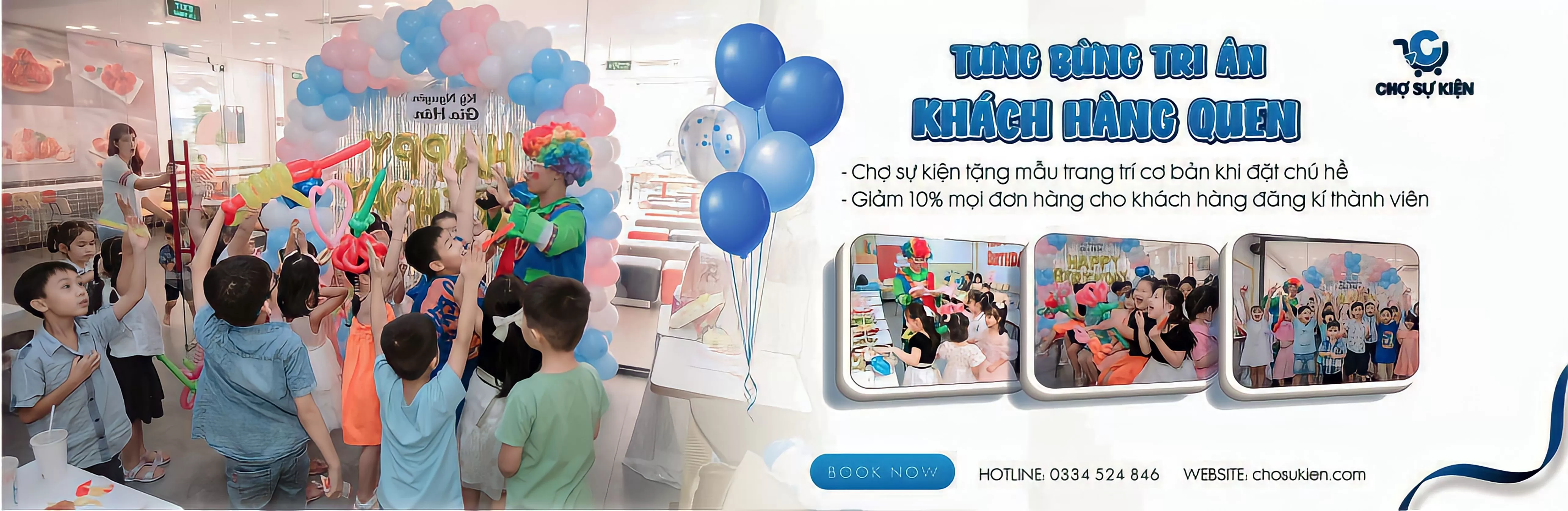 Chợ Sự Kiện - Chú hề - Ảo thuật gia- Nhân sự biểu diễn,