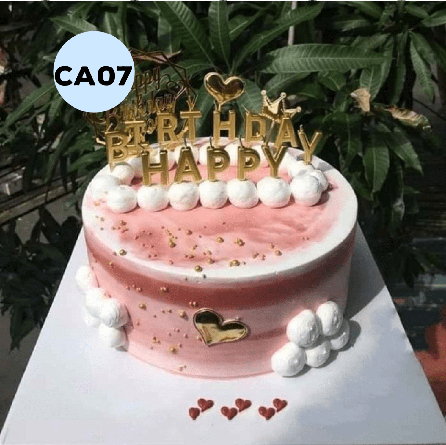 Bánh kem sinh nhật mẫu CA07