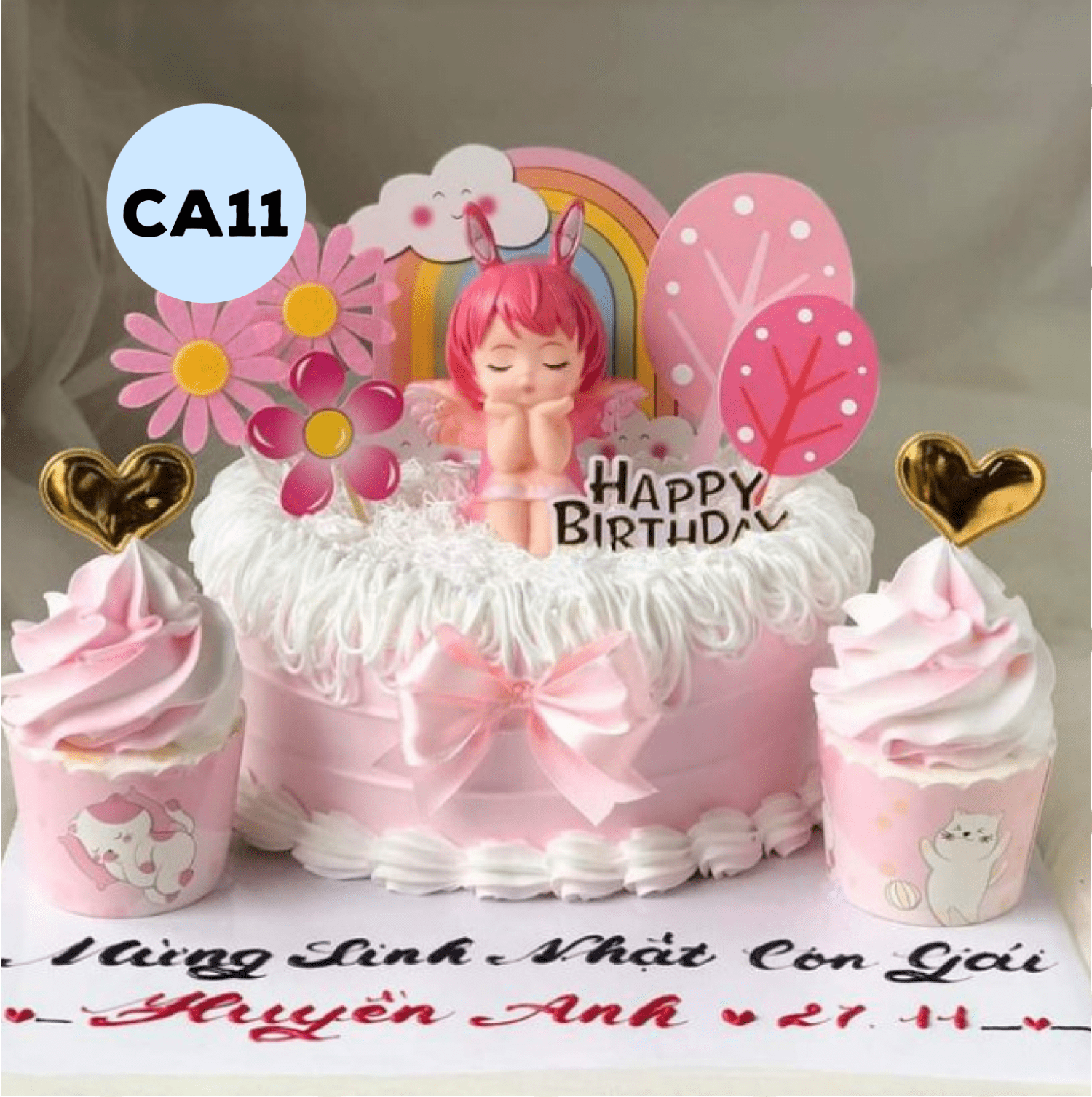 Bánh kem sinh nhật mẫu CA11