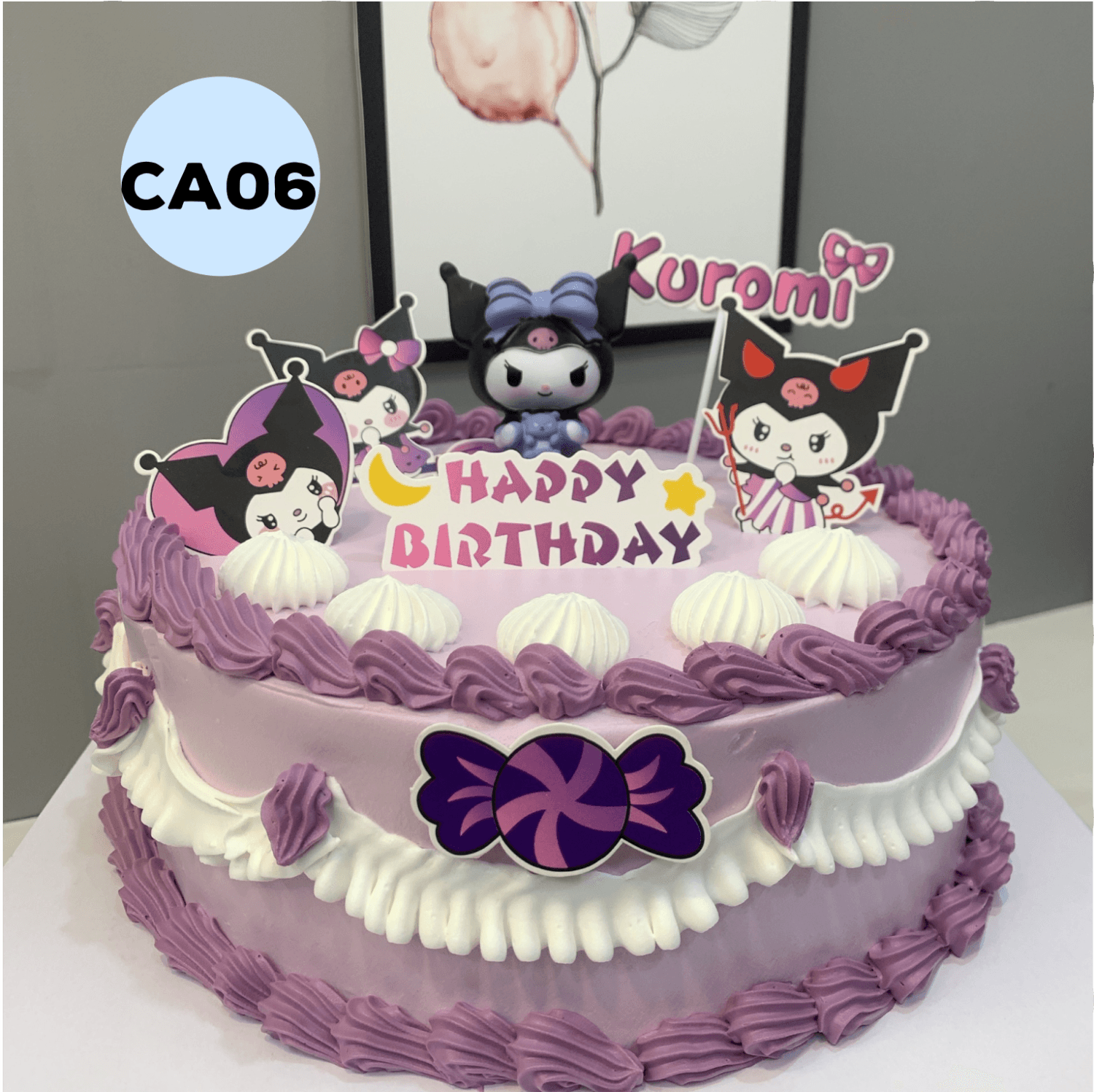 Bánh kem sinh nhật mẫu CA06