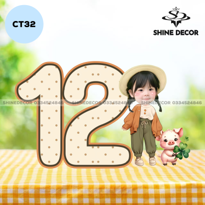 Chibi số tuổi bé - CT32