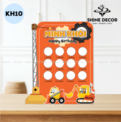 Khung hình 12 tháng thiết kế - KH10