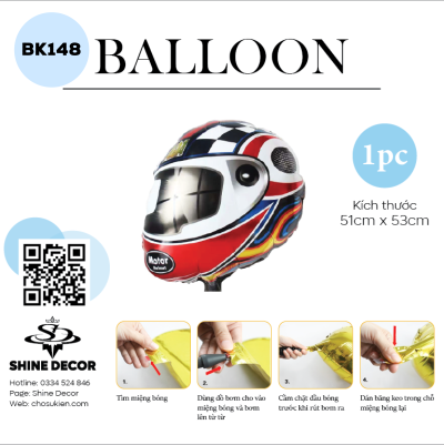 Bong bóng kiếng hình - BK148