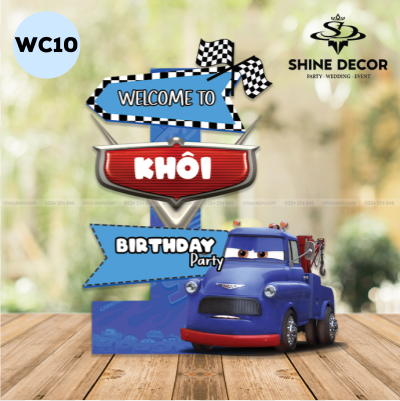 bảng welcome thiết kế - WC10