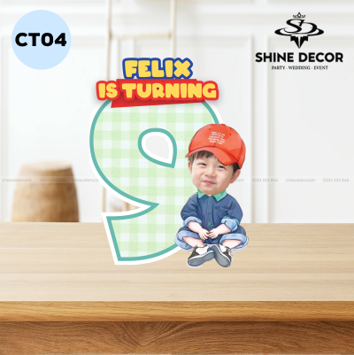Chibi số tuổi bé - CT04