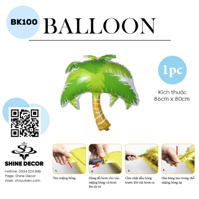 Bong bóng kiếng hình - BK100