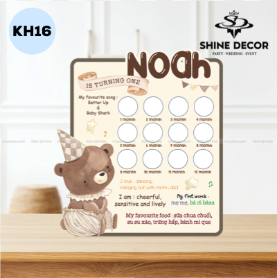 Khung hình 12 tháng thiết kế - KH16