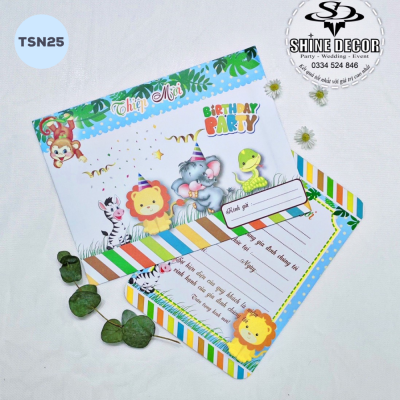Thiệp sinh nhật - TSN25