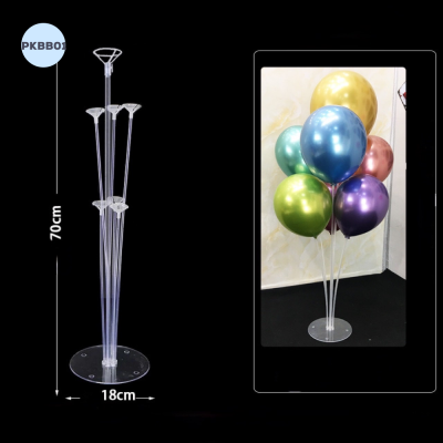 Phụ kiện trang trí - Trụ Bóng Xòe 7 Nhánh - PKBB01