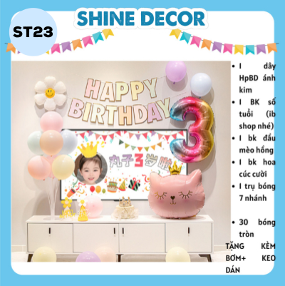 Set trang trí thôi nôi - ST23