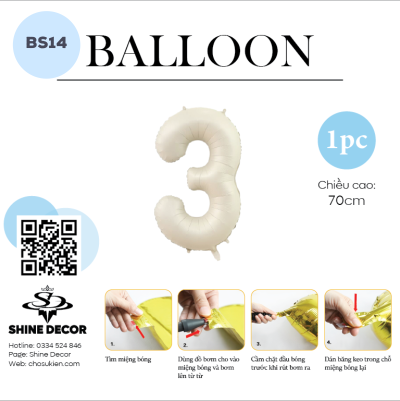 Bóng kiếng số cát cháy - BS14