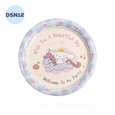 Dĩa Sinh Nhật - Dĩa Cinnamonroll ( Set 10 ) - DSN12
