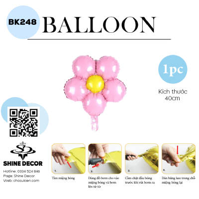 Bong bóng kiếng hình - BK248