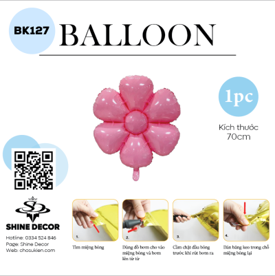 Bong bóng kiếng hình - BK127