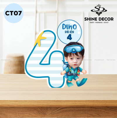 Chibi số tuổi bé - CT07