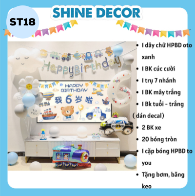 Set trang trí thôi nôi - ST18