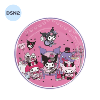 Dĩa Sinh Nhật - Dĩa Kuromi 01 ( Set 10 ) - DSN2