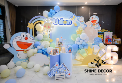 Mẫu trang trí doraemon