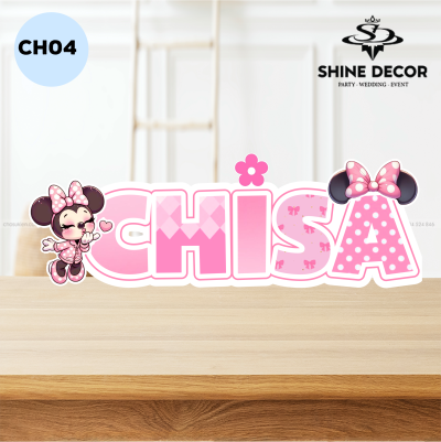 Chữ Hộp Tên Bé - CH04