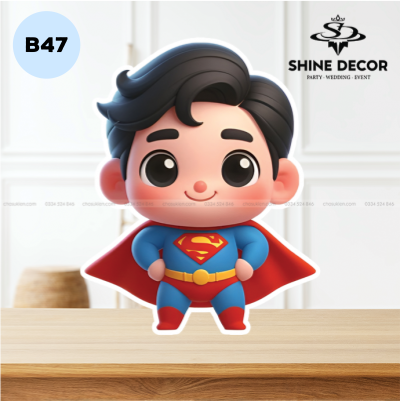 Mô hình super man - B47