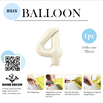 Bóng kiếng số cát cháy - BS15