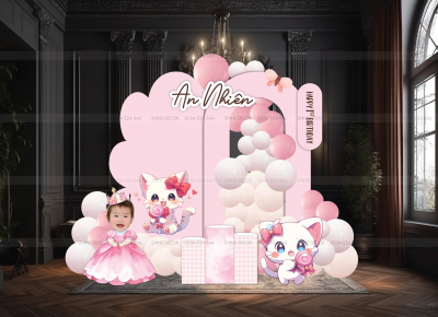 Mẫu trang trí mèo con