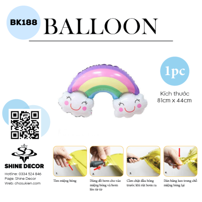 Bong bóng kiếng hình - BK188