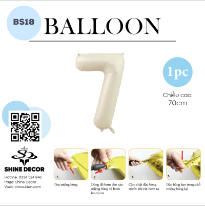 Bóng kiếng số cát cháy - BS18