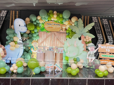 Mẫu trang trí khủng long