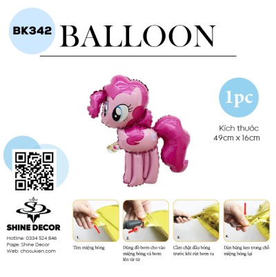 Bong bóng kiếng hình - BK342