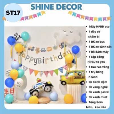 Set trang trí thôi nôi - ST17