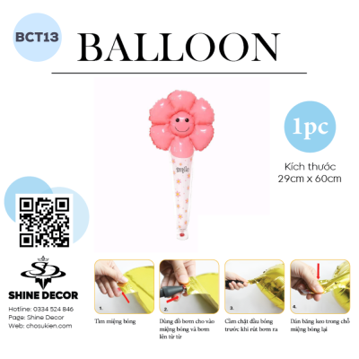 bóng kiếng cầm tay - BK13