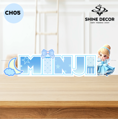 Chữ Hộp Tên Bé - CH05
