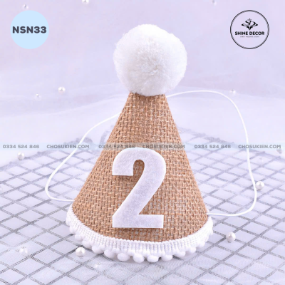 Nón sinh nhật - NSN33