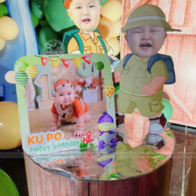 Mẫu trang trí khủng long