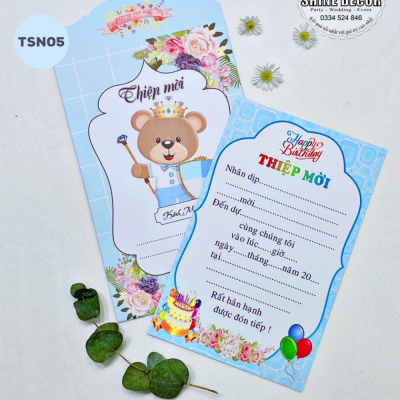 Thiệp sinh nhật - TSN05
