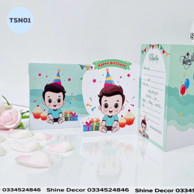 Thiệp sinh nhật - TSN01