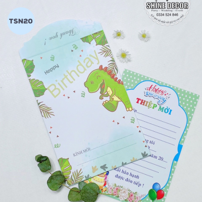 Thiệp sinh nhật - TSN20