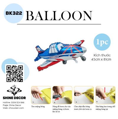 Bong bóng kiếng hình - BK322