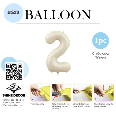 Bóng kiếng số cát cháy - BS13