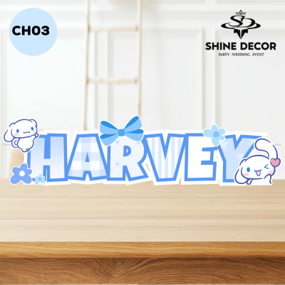 Chữ Hộp Tên Bé - CH03