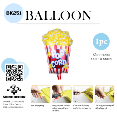 Bong bóng kiếng hình - BK251