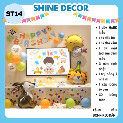 Set trang trí thôi nôi - ST14