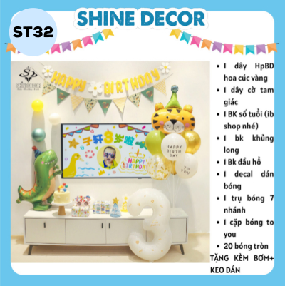 Set trang trí thôi nôi - ST32