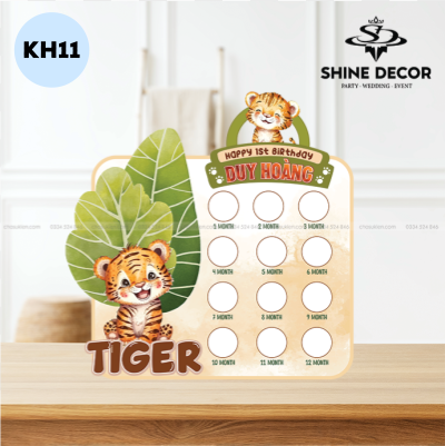 Khung hình 12 tháng thiết kế - KH11