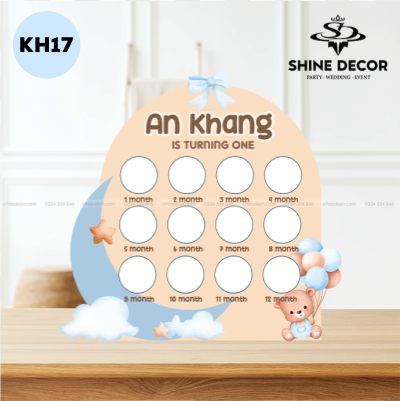 Khung hình 12 tháng thiết kế - KH17