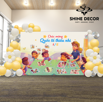 Mẫu trang trí 1/6 tone vàng