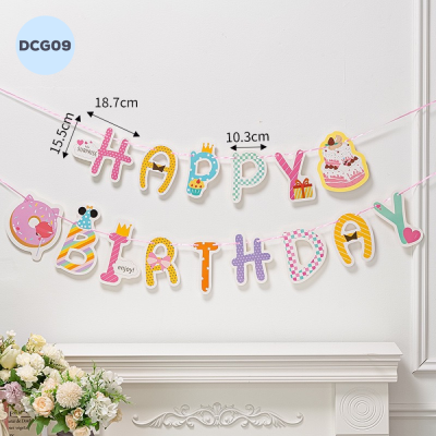 Dây cờ sinh nhật HPBD - DCG09