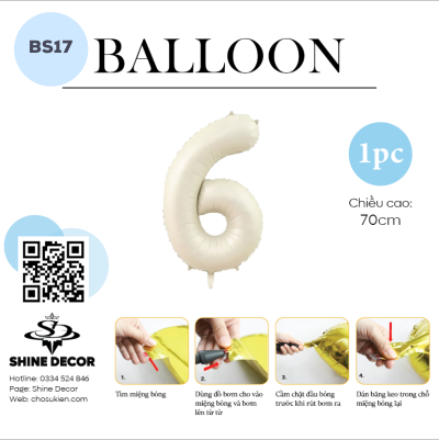 Bóng kiếng số cát cháy - BS17