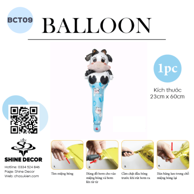 bóng kiếng cầm tay - BK09